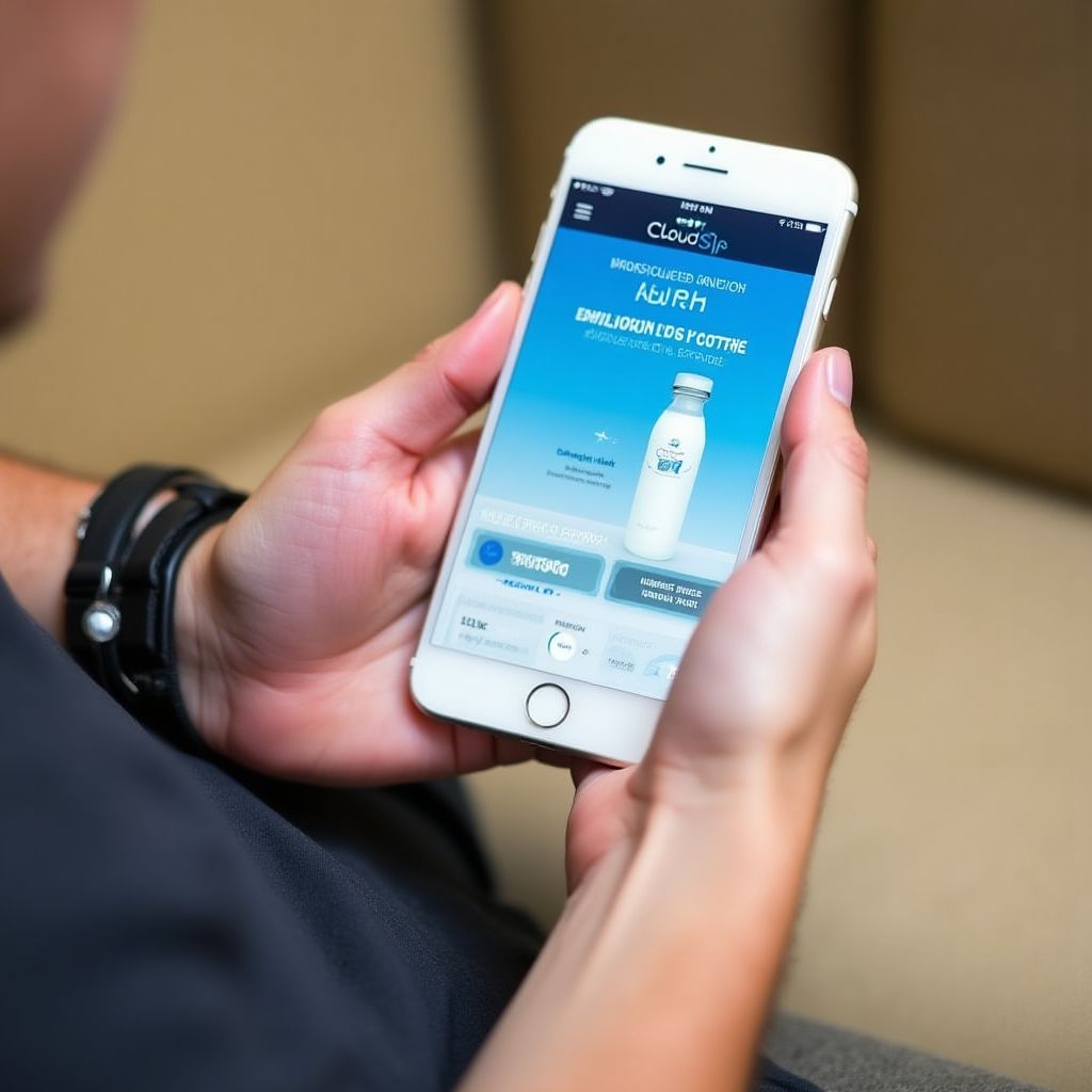 CloudSip mobile app synchronization